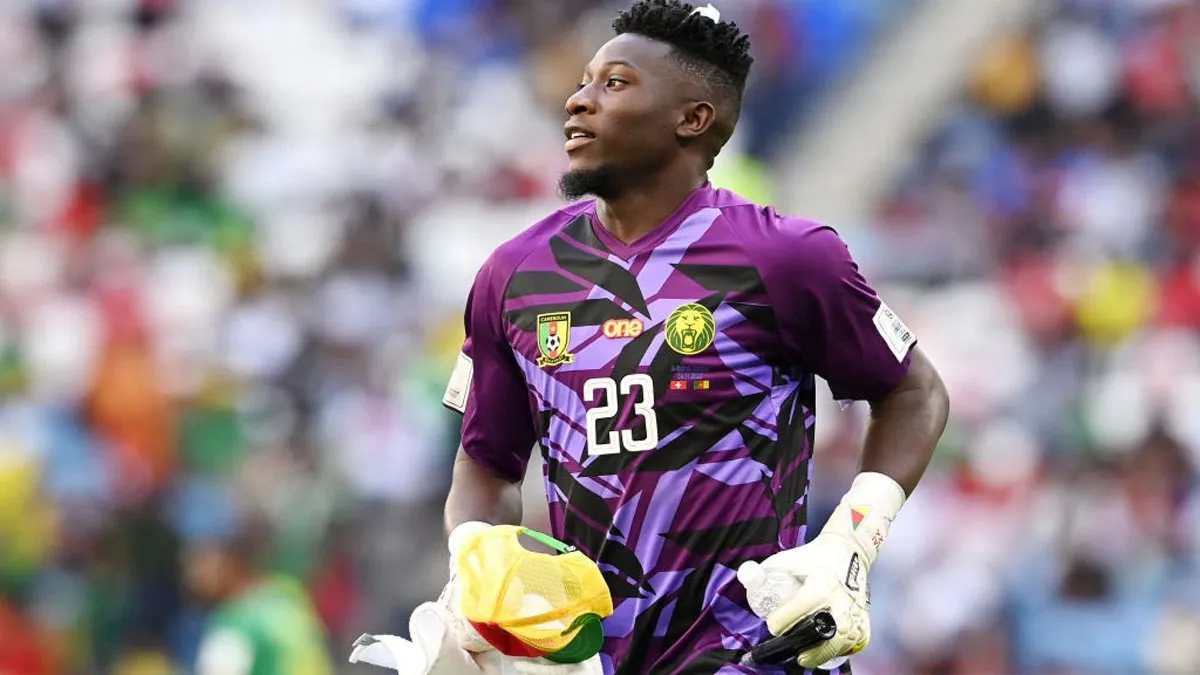 André Onana se peleó con el entrenador de Camerún