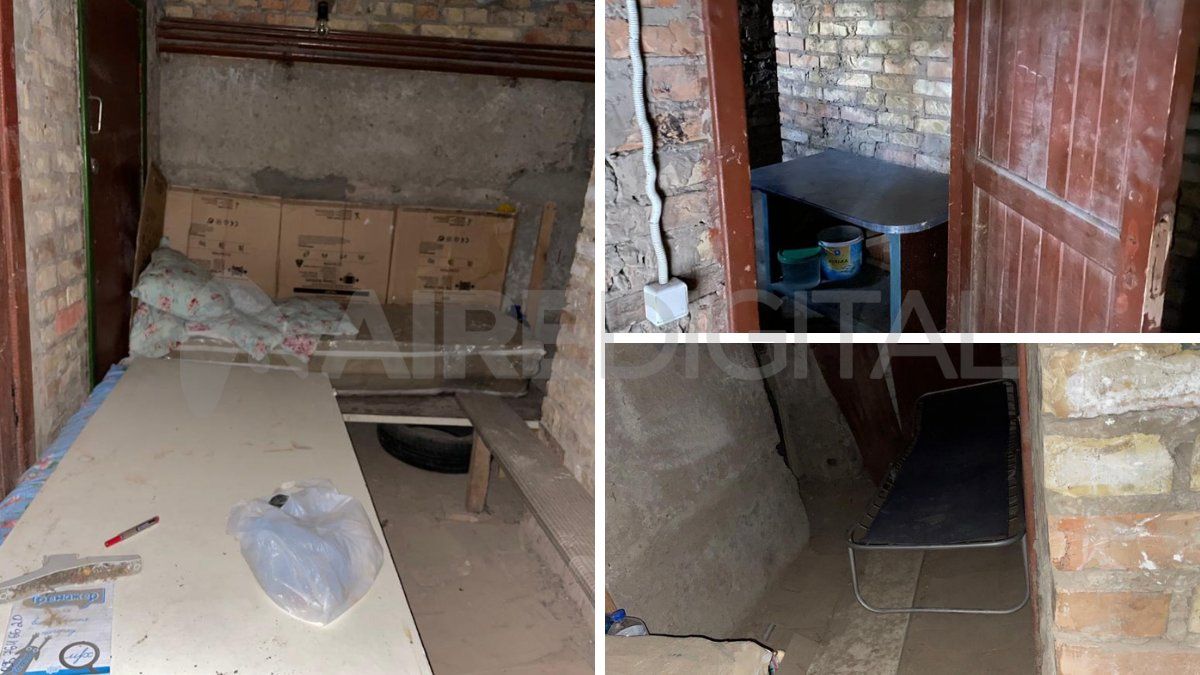 Aire te muestra el interior de un improvisado búnker de vecinos para salvarse de los bombardeos y sobrevivir en Ucrania.