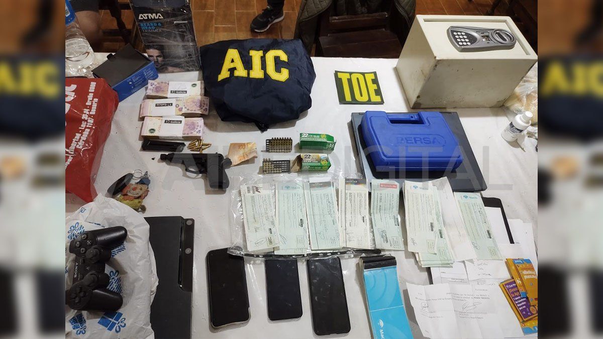 Se realizaron siete allanamientos con resultados positivos para la causa