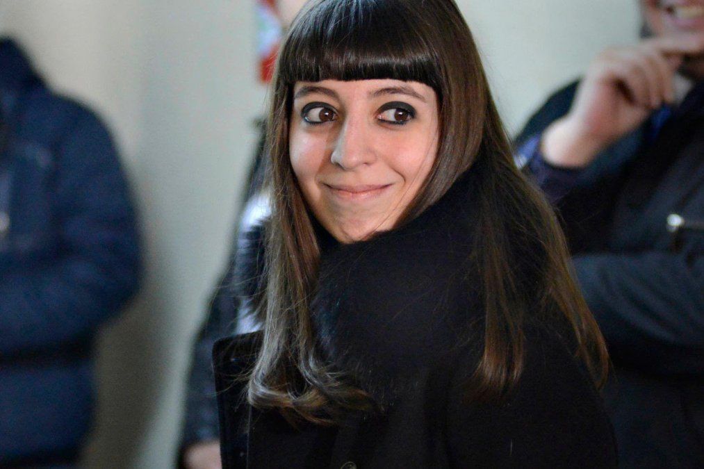 Florencia Kirchner, internada en el Sanatorio Otamendi.
