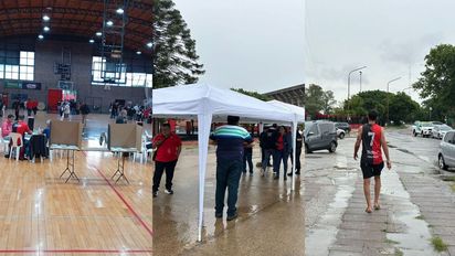 En fotos: las elecciones 2025 en Colón con todo el color de los hinchas