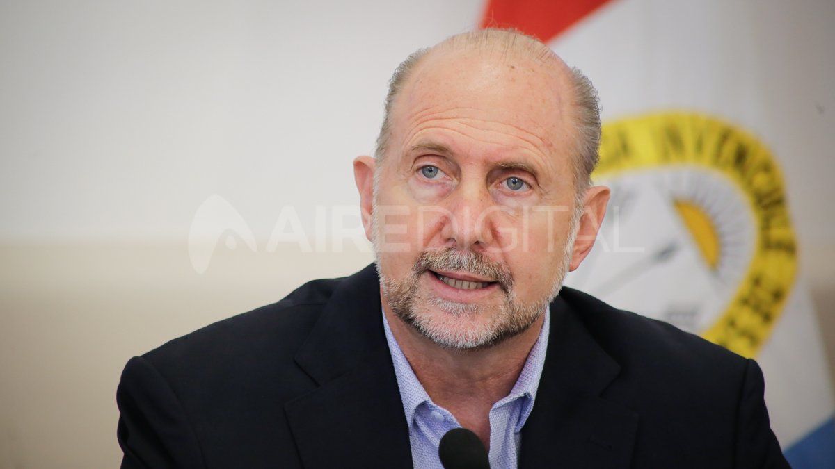 El gobernador de Santa Fe