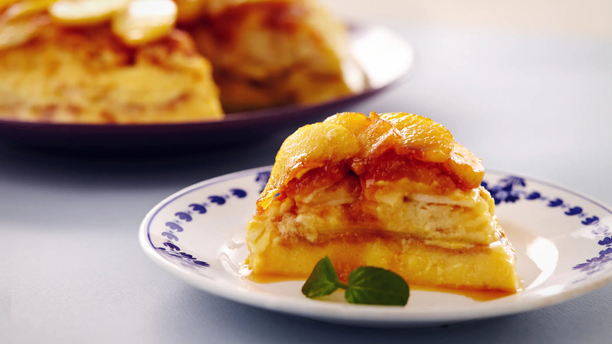 La receta fácil para hacer tarantela de manzana en 4 pasos