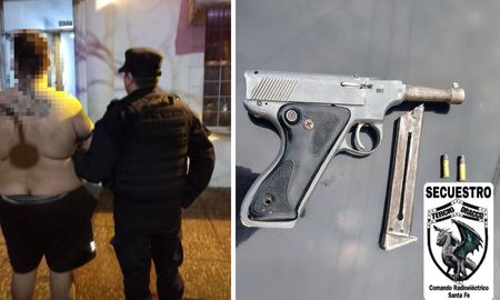 Un joven de 20 años fue aprehendido por la policía tras haber amenazado a una mujer y a su hermano con un arma de fuego. Un joven de 20 años fue aprehendido por la policía tras haber amenazado a una mujer y a su hermano con un arma de fuego.