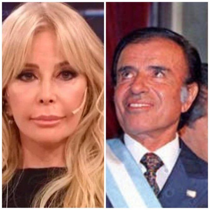 Graciela Alfano recordó su romance con Carlos Menem.&nbsp;
