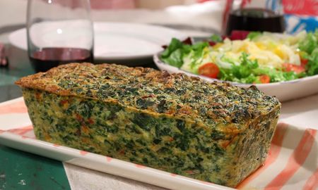 Budín de acelga para disfrutar en el almuerzo. Budín de acelga para disfrutar en el almuerzo.