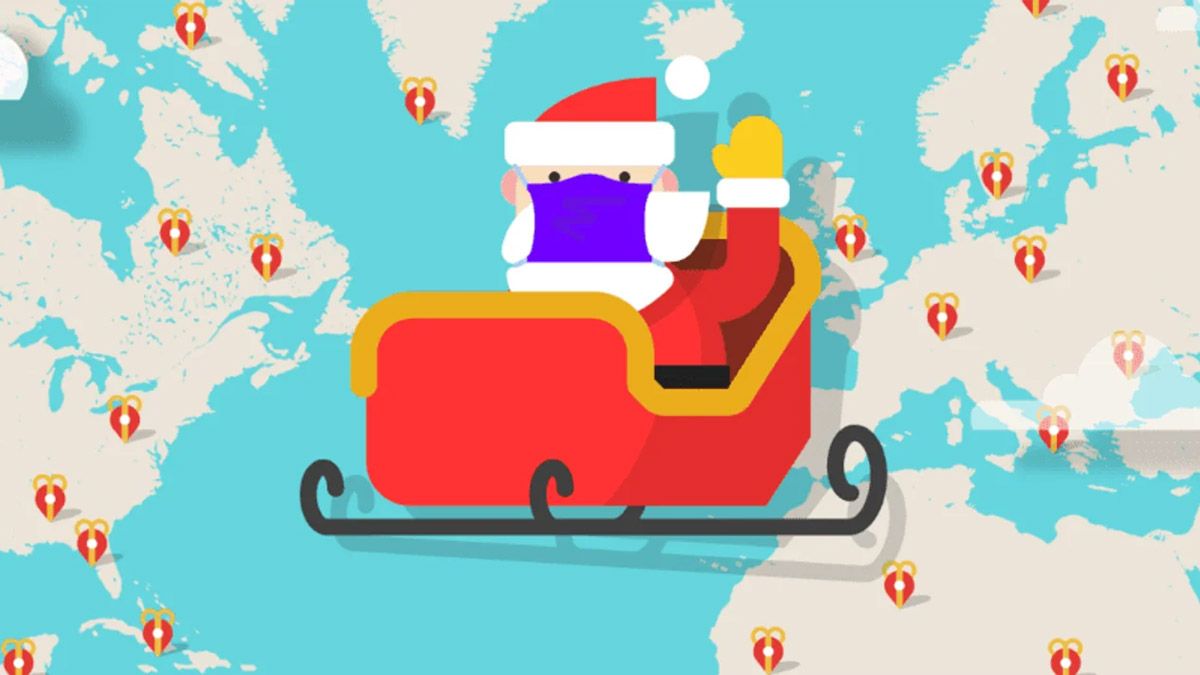 Cómo seguir el recorrido de Papá Noel en vivo