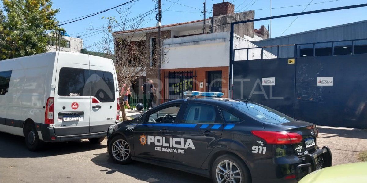 Entradera en el barrio Mariano Comas