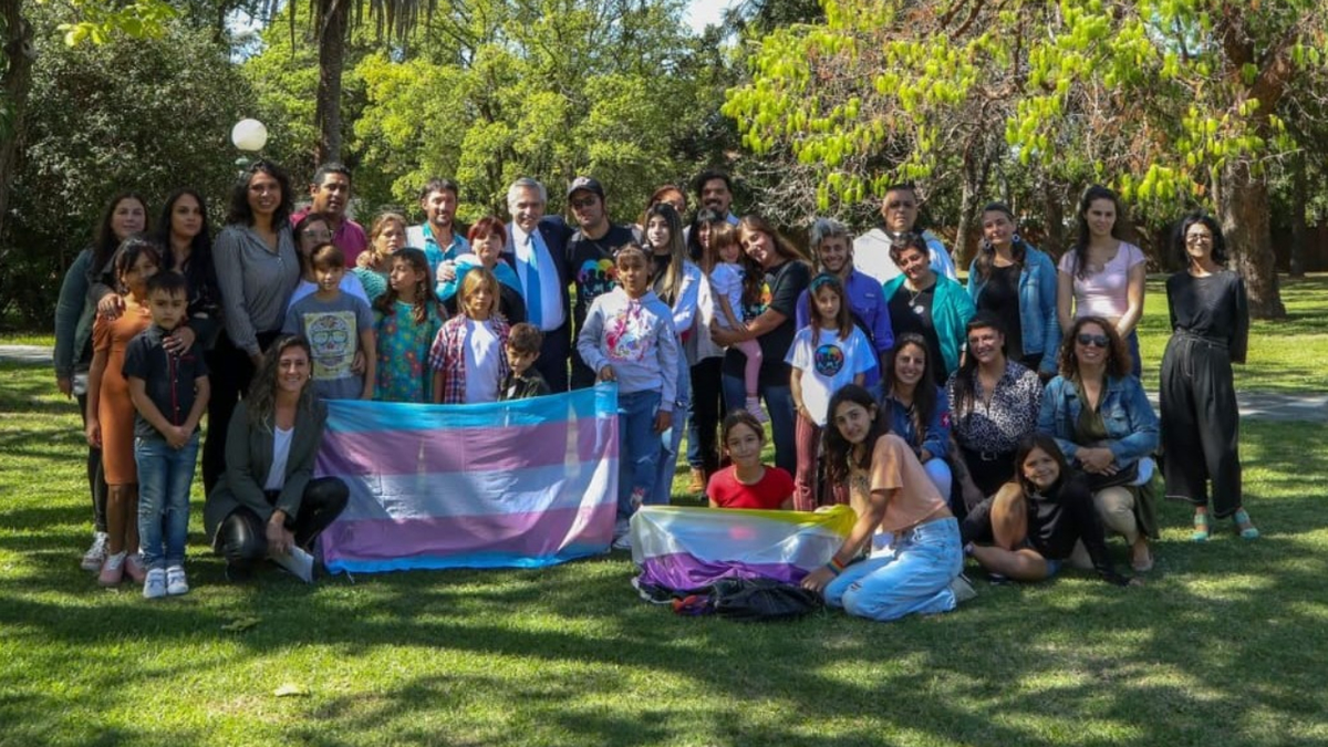 El joven santafesino que se reunió con el presidente en el Día de la Visibilidad Trans resaltó lo importante que es el derecho a la identidad.
