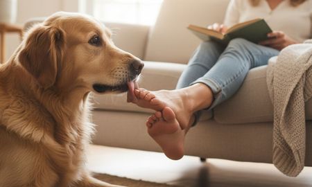 que significa que si tu perro lame tus pies, segun un veterinario que significa que si tu perro lame tus pies, segun un veterinario