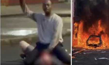 Doce policías resultaron heridos y 16 personas han sido arrestadas tras una segunda noche de violentos disturbios en Irlanda del Norte. Doce policías resultaron heridos y 16 personas han sido arrestadas tras una segunda noche de violentos disturbios en Irlanda del Norte.