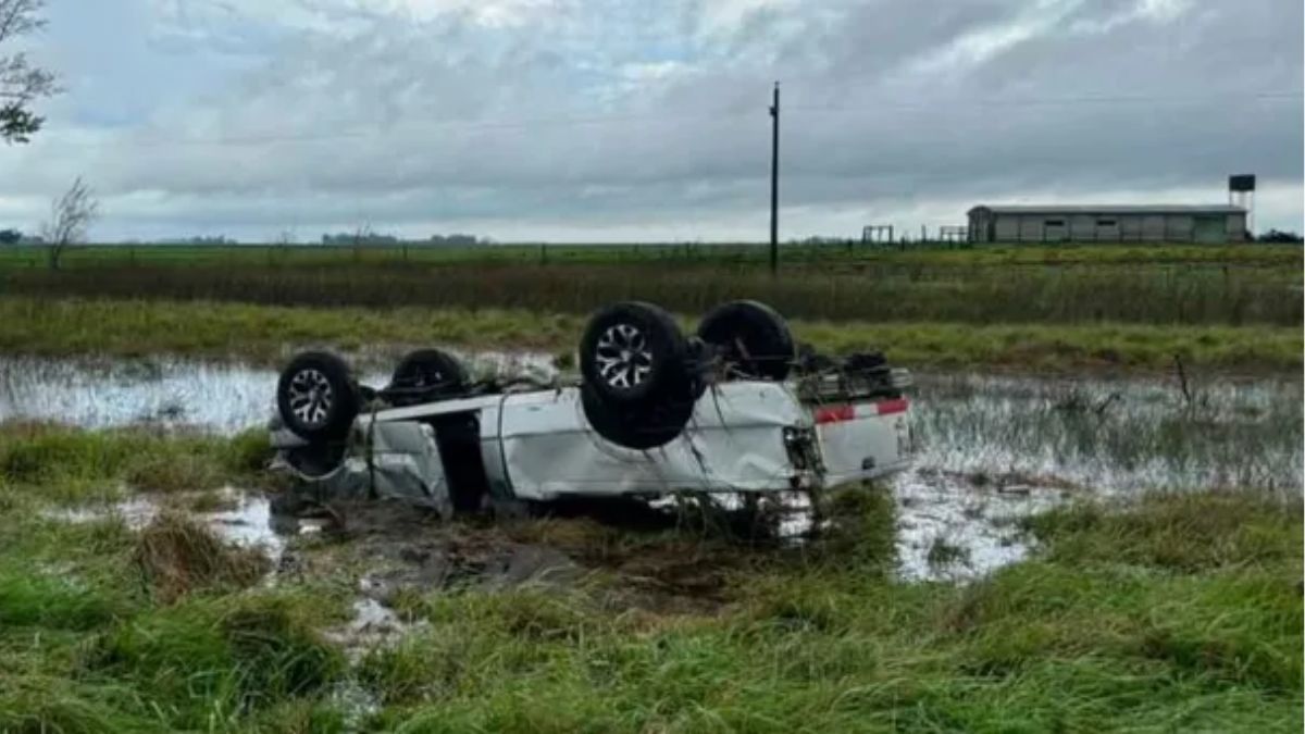 Un trágico accidente ocurrió este sábado en la Ruta Nacional 205