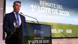 primer lote de soja: fuerte llamado a sostener la agenda productiva