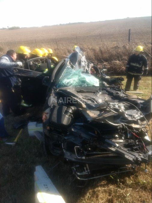 Tres muertos en un choque en la A-012 y la ruta 33