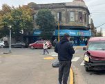 El accidente ocurrió en Crespo y San Luis, en el macrocentro de Santa Fe. El accidente ocurrió en Crespo y San Luis, en el macrocentro de Santa Fe.