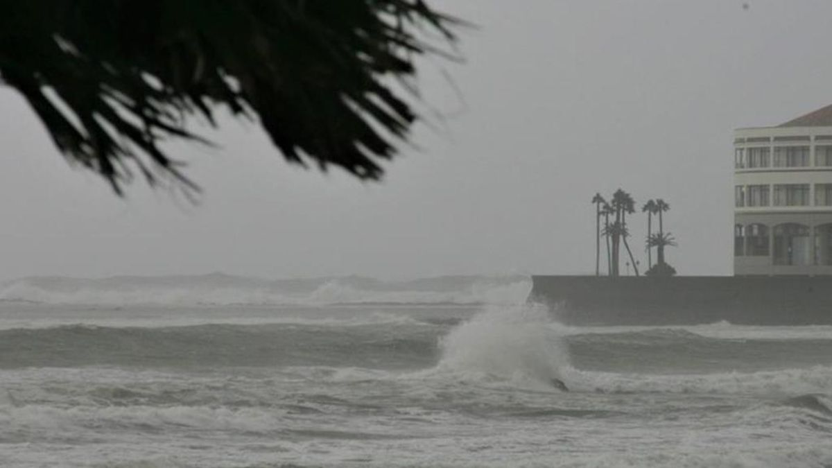El tif&oacute;n&nbsp;Haishen amenaza a Jap&oacute;n y a la pen&iacute;nsula de Corea.