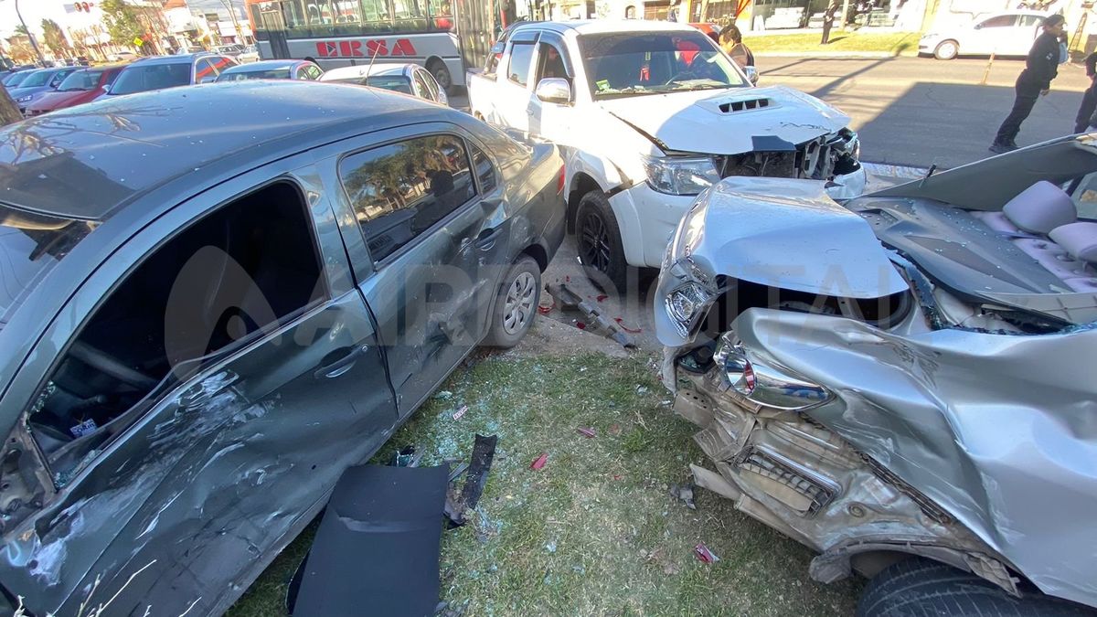 El hecho ocurrió este viernes alrededor de las 16 en la intersección de Aristóbulo del Valle y Llerena.