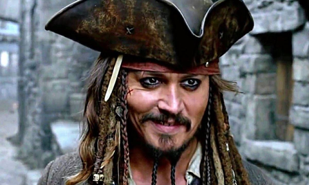 Johnny Depp como Jack Sparrow Johnny Depp como Jack Sparrow