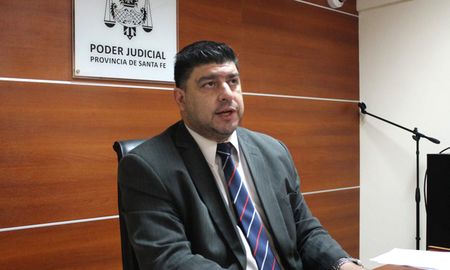 Gonzalo Basualdo, juez penal de Reconquista. Gonzalo Basualdo, juez penal de Reconquista.