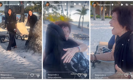El video del emotivo reencuentro entre Catherine Fulop y su madre El video del emotivo reencuentro entre Catherine Fulop y su madre