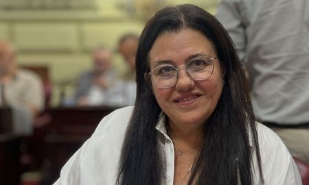 Fernanda Castellani, diputada provincial. Fernanda Castellani, diputada provincial.