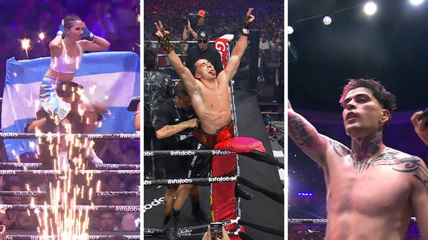 Los argentinos Gero Arias, Angie Velasco y Lit Killah se consagraron campeones en La Velada del Año VI.