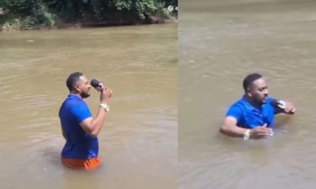 Lenildo Frazão, periodista, descubrió el cuerpo mientras informaba sobre la desaparición en el río Mearim. Lenildo Frazão, periodista, descubrió el cuerpo mientras informaba sobre la desaparición en el río Mearim.