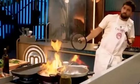Cachete Sierra protagonizó un momento inesperado en MasterChef Celebrity. Cachete Sierra protagonizó un momento inesperado en MasterChef Celebrity.