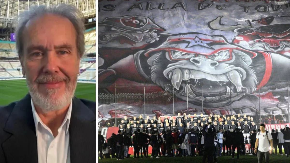 Gonzalo Bonadeo opinó de la bandera que Los Monos desplegaron en el partido despedida de Maxi Rodríguez.