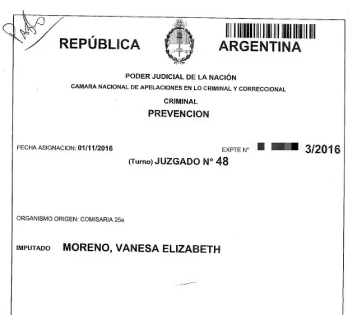Moreno fue denunciada por damnificados en varios puntos del país.