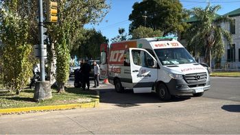 Accidente en Santa Fe: una moto y un utilitario chocaron en López y Planes e Iturraspe
