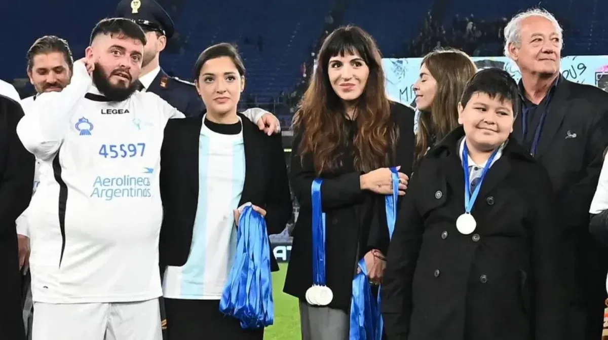 Los cinco hijos de Diego Maradona se mostraron juntos por primera vez.
