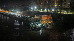 En las últimas semanas, operarios de la UTE a cargo de la obra, trabajaron día y noche para avanzar con las tareas.