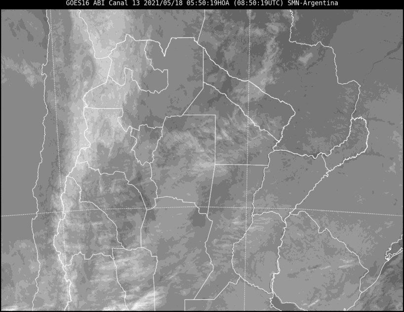 Imágenes satelitales.