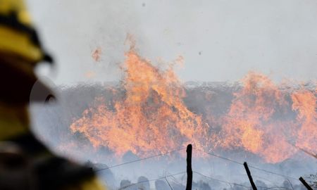Las provincias de Entre Ríos y Catamarca reportan incendios forestales activos.