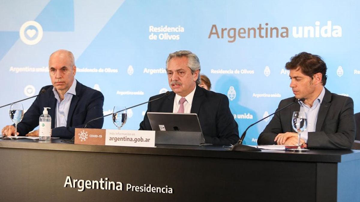 El presidente se reune con el gobernador de la provincia de Buenos Aires