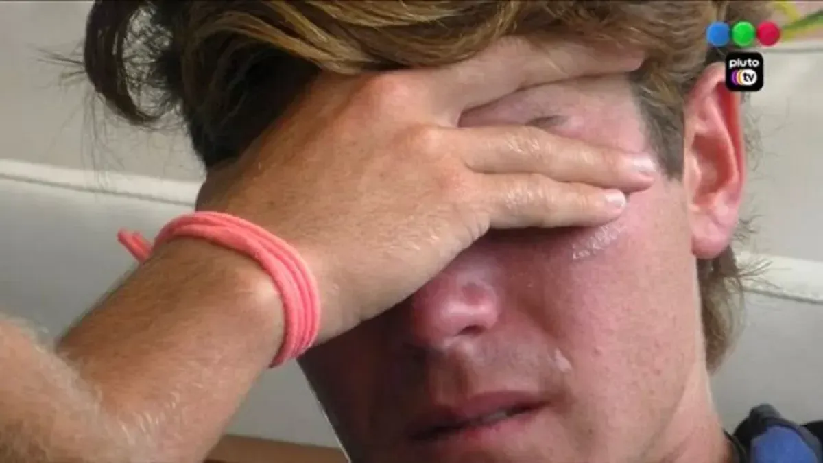 Marcos Ginocchio, conmovido en la recta final de Gran Hermano.