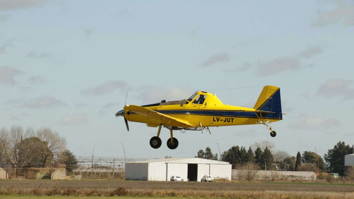 Operativo para el combate de los incendios en Entre Ríos.