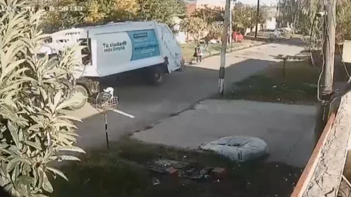 Video desgarrador: camión recolector atropelló y mató a una barrendera en La Plata