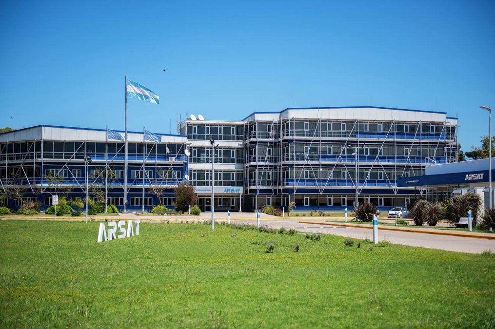 Sede central de Arsat en Benavídez