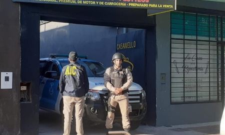 Los procedimientos fueron autorizados por el juez federal Aldo Alurralde. Los procedimientos fueron autorizados por el juez federal Aldo Alurralde.