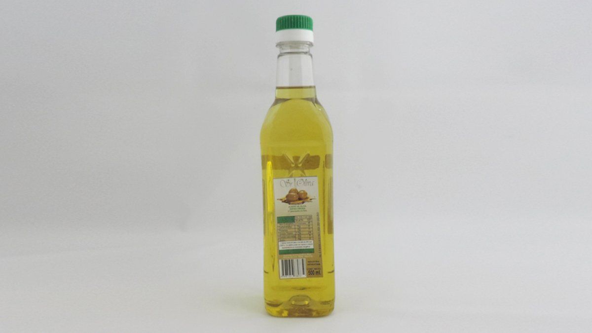 Aceite de Oliva Extra Virgen marca Sr. Oliva.