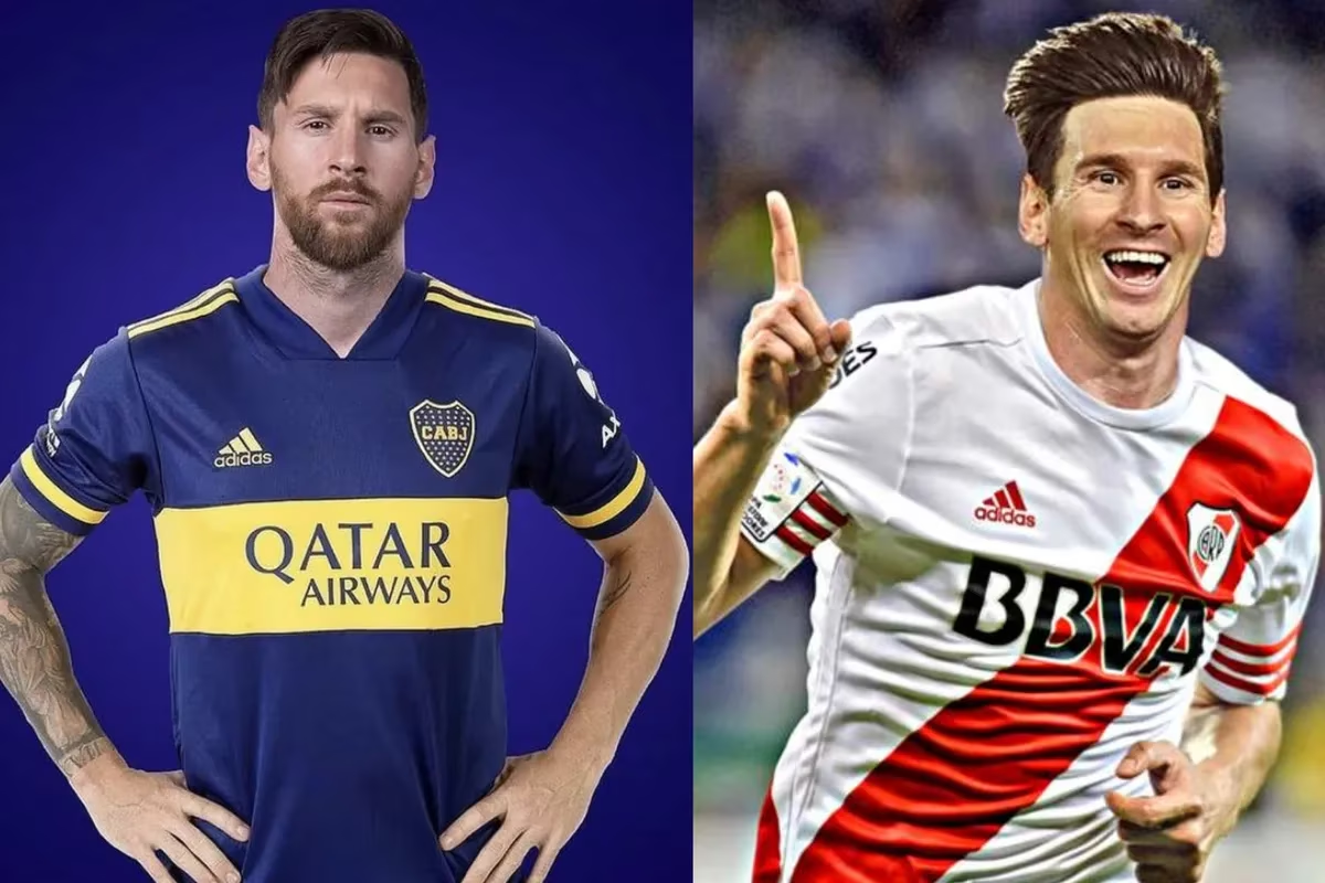 Revelan qué equipo prefiere Lionel Messi entre River y Boca.