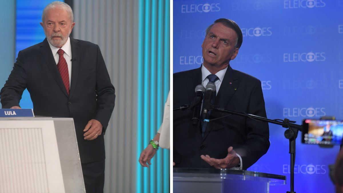 Tenso debate final por el canal de televisión Globo antes del balotaje del domingo.