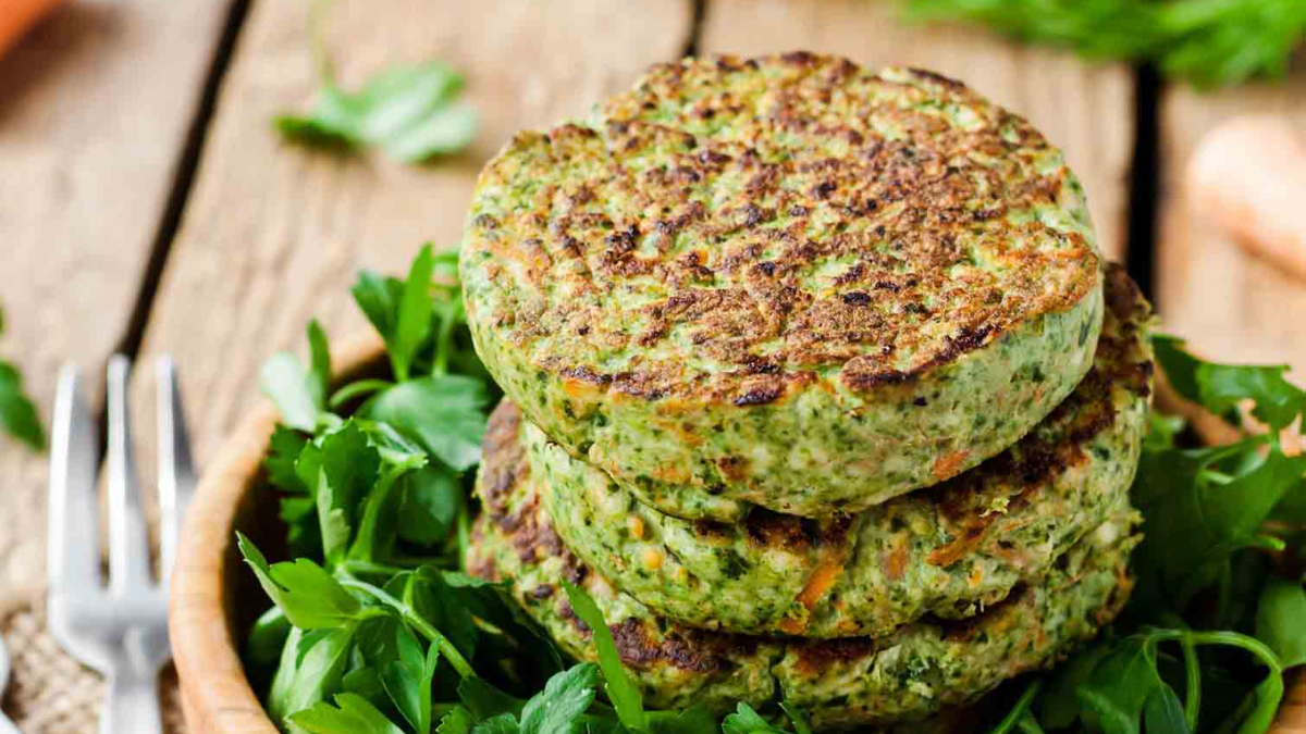 La receta para hacer las hamburguesas de espinaca más ricas y saludables