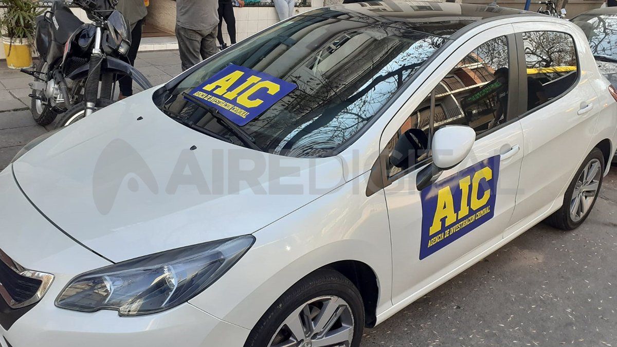 El Peugeot 308 fue secuestrado y llevado a la sede de la AIC.