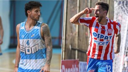 Jugó en Unión, le convirtió a Colón en un clásico y pasó por la Selección: ahora debutó como basquetbolista