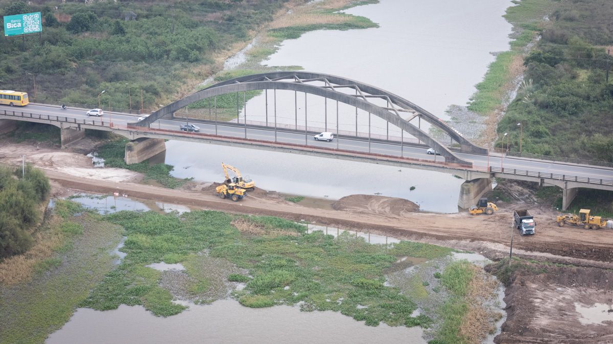 Nuevo puente Santa Fe - Santo Tomé: con la presencia de Pullaro, este jueves empieza la colocación de los pilotes