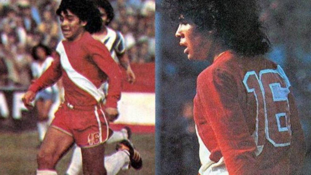 Diego debutó en Argentinos Juniors pocos días antes de cumplir los 16 años de edad. Es el segundo jugador más joven en lograrlo en el fútbol argentino.