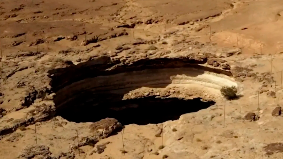 “Es muy profundo. Nunca hemos alcanzado el fondo de este pozo